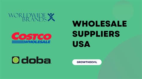 wholesale distribution companies usa